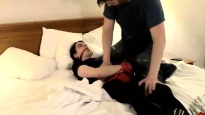 Of fat guy in bondage gear gay Punished by Tickling - drtuber.com