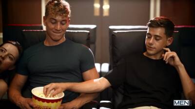 buttering his popcorn - boyfriendtv.com