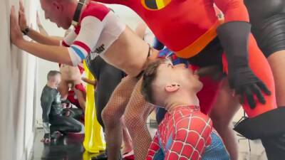 damagedbttm Superhero Fuckfest - boyfriendtv.com