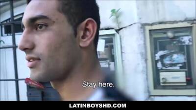 Hot Latin Boy Paid Cash To Fuck Producer Met On Street POV - boyfriendtv.com - Spain