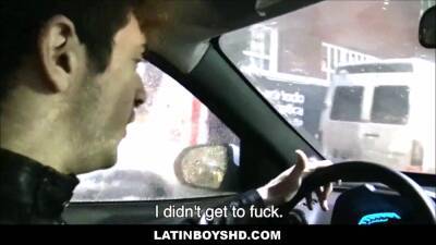 Latin Boy Taxi Driver Sex For Money - boyfriendtv.com - Spain
