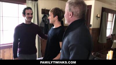 Dale Savage - Greg Mckeon - Hot Blonde Twink Step Son Fucked By Dad And Grandpa - boyfriendtv.com