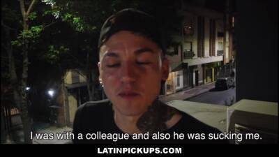 Tattooed Twink Latin Boy Paid Double For Bottom POV - boyfriendtv.com - Spain
