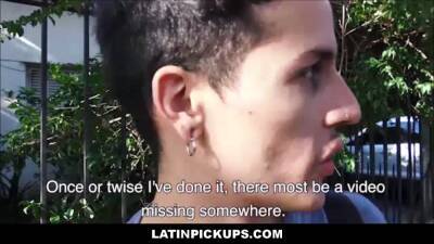 Latin Twink Boy Picked Up While Cruising Sex For Cash In Workshop POV - boyfriendtv.com