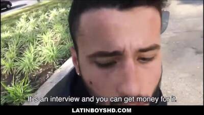 Hot Brazilian Latin Boy Paid Money Sex With Filmmaker POV - boyfriendtv.com - Brazil