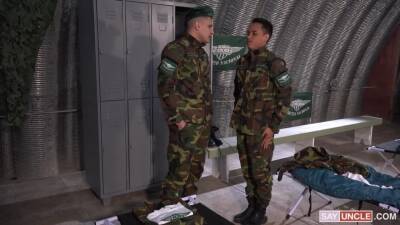 Giorgio Angelo & Faisul Bittar - Drilled by the Sergeant - boyfriendtv.com