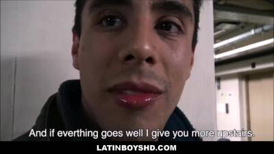 Muscle Jock Latin Boy Paid Cash Fuck Stranger From Parking Garage POV - boyfriendtv.com