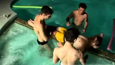 Gay long penis sex Undie 4-Way - Hot Tub Action - drtuber.com