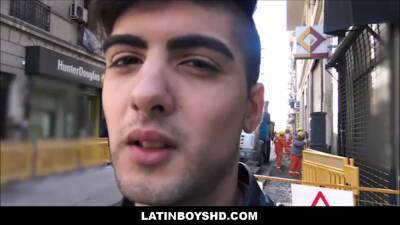 College Latin Boy Sex With Complete Stranger For Money POV - boyfriendtv.com
