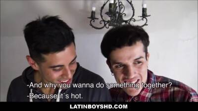 Hot Latin Boyfriends Paid Cash For Threesome With Producer POV - boyfriendtv.com