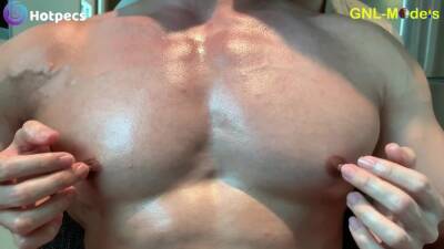 Big Muscle guy gets Pec worshipped! That's hot adoration! - boyfriendtv.com