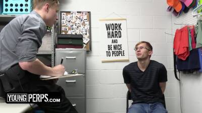 Security Orders Cute Thief To Bend Over The Desk And Get Ready For Deep Cavity - boyfriendtv.com