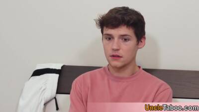 Cute brunette guy just came out to his uncle Looks like its his lucky day - boyfriendtv.com