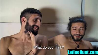 Straight Latino rides his Buddy's big hard cock - boyfriendtv.com
