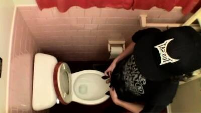 Gay beach sex twink Unloading In The Toilet Bowl - nvdvid.com