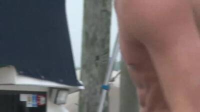 Adam Killian - Christopher Daniels - Eating Ass on a Boat - boyfriendtv.com