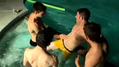 Young gay european porn Undie 4-Way - Hot Tub Action - drtuber.com