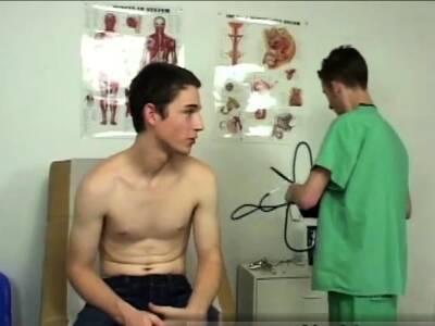 Gay male doctor exam My handsome young guy of a patient - drtuber.com