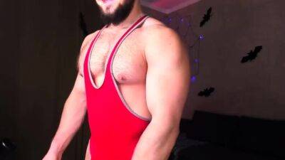 Horny gay hunk solo jerking fun - drtuber.com