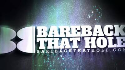 BAREBACKTHATHOLE Gay Hunks Jack Dyer And Liam Greer Bareback - drtuber.com