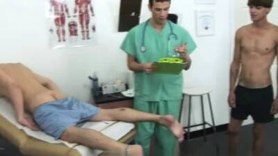 Female doctor teen boy gay Parker was the first to get weigh - nvdvid.com