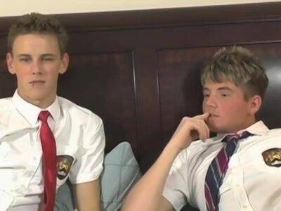 Young gays Tyler Berke and Tyler Bradley seduce hung teacher - drtuber.com