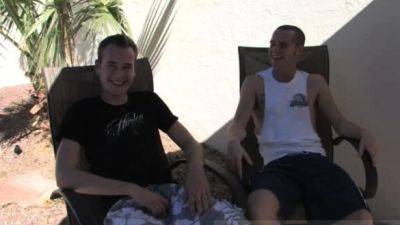 Outdoor gay bondage sex videos When he moves up they - drtuber.com