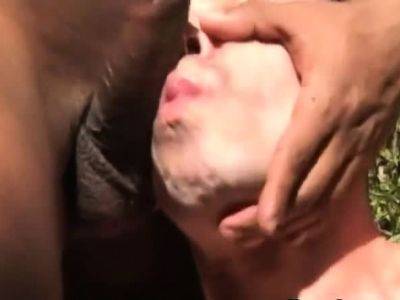 Gay getting anally fucked and facial cumshoted in a gangbang - drtuber.com
