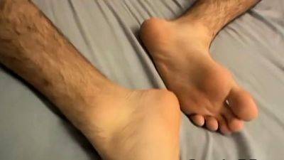 Gay male toe sucking vids Socks Sticky With Boy Juice - drtuber.com