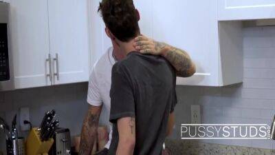 Gay Porn - Inked Dude With A Pussy Fucked In The Kitchen 8 Min - hotmovs.com